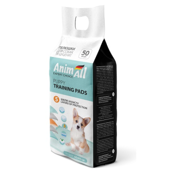 AnimAll Пелюшки для цуценят та собак 60х60 см  50 шт
