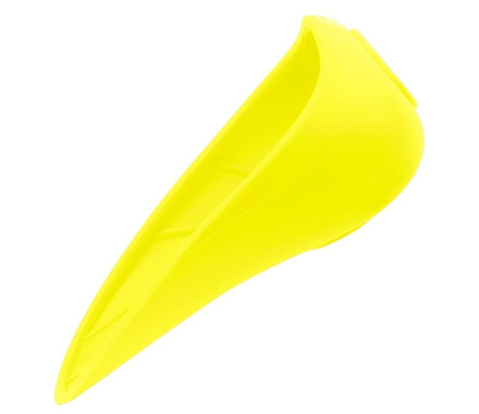Waudog Silicone Поилка-насадка на бутылку 16,5х9 см желтая