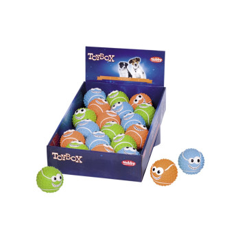 Nobby toy for dogs latex funny tennis balls 6.5 cm