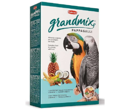 Padovan Grandmix Pappagalli Корм для больших попугаев 600 г
