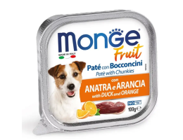 Monge Влажный корм для собак Fruit Утка с апельсином 100 г