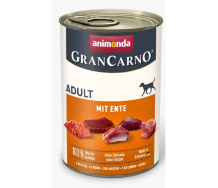 Animonda GranCarno Adult Консерва для собак с уткой 400 г