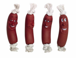 Nobby toy for dog sausage with a nodule vinyl 18 cm
