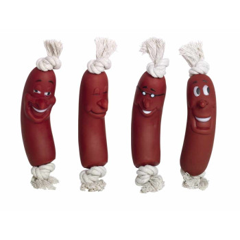 Nobby toy for dog sausage with a nodule vinyl 18 cm