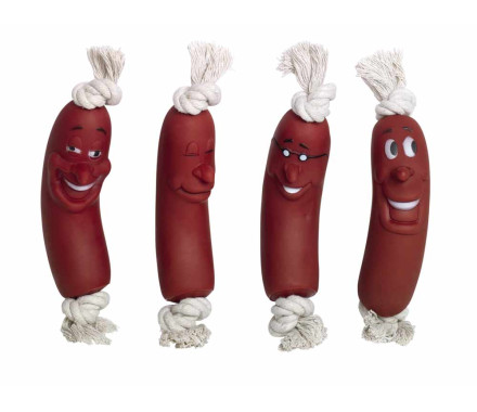 Nobby toy for dog sausage with a nodule vinyl 18 cm