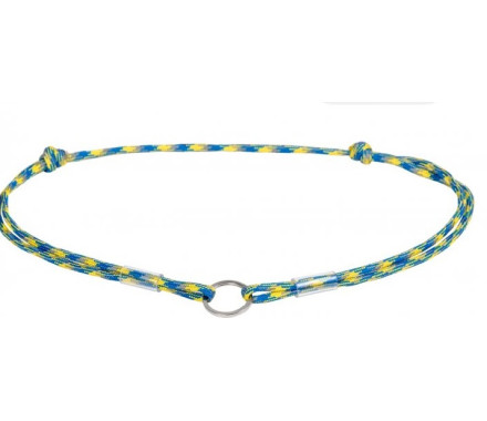 Waudog Smart ID Шнурок для адресника з паракорду світловідбиваючий d 4 см Д 25- см Colors of freedom