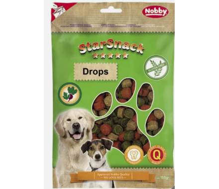 Nobby StarSnack Лакомства для собак Drops без глютена 150 г