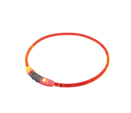Nobby Нашийник для собак USB Visible 0,7х65 см червоний