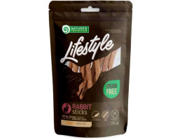 Nature\'s Protection Лакомства для собак Lifestyle Snacks Стики из кролика 75 г
