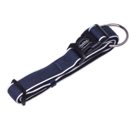 Nobby Нашийник для собак Cayo L-XL 2,5-3,5х50-65 см синій