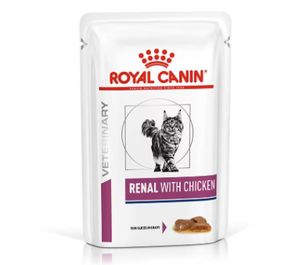 Royal Canin VD Влажный корм для котов Renal Курица 85 г