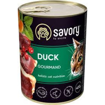 Savory Консерва для котов Утка 400 г