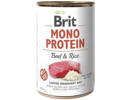 Brit Care Консерва для собак Моно Протеїн Яловичина та рис 400 г