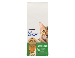Cat Chow Sterilized Сухой корм для котов Индейка 15 кг