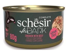 Schesir After Dark Консерва для котов Курица с говядиной в бульоне 70 г