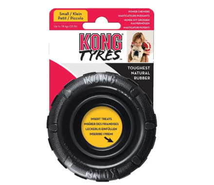 Kong extreme tires toy for dog tire s/m