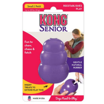 Kong Senior toy for Dogs for treats s purple