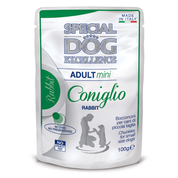 Monge Влажный корм для собак SDE Dog Mini Adult Кролик 100 г