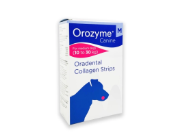Ecuphar Orozyme Жевательные полоски для гигиены ротовой полости собак M 141 г