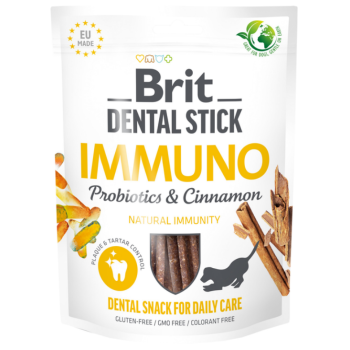 Brit Care Dental Ласощі для собак Палички жувальні для імунітету 251 г