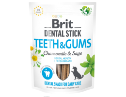 Brit Care Dental Лакомства для собак Жевательные палочки для зубов 251 г