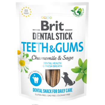Brit Care Dental Ласощі для собак Палички жувальні для зубів 251 г