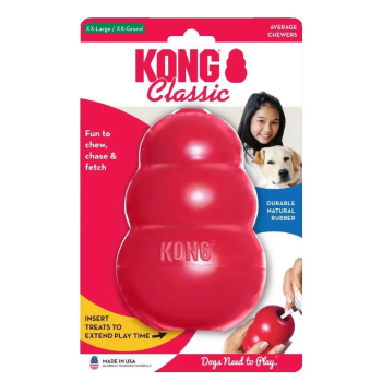 Kong Classic toy for Dogs for treats xxl 15.2 cm red