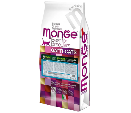 Monge Сухий корм для котів Bwild Grain Free Тунець 10 кг