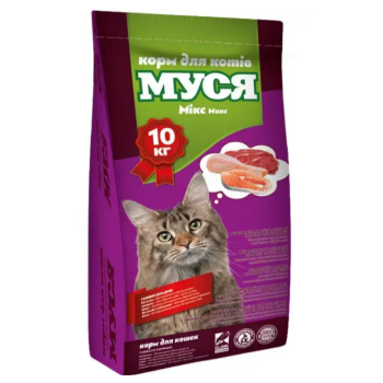 Муся Сухий корм для котів Мікс 10 кг