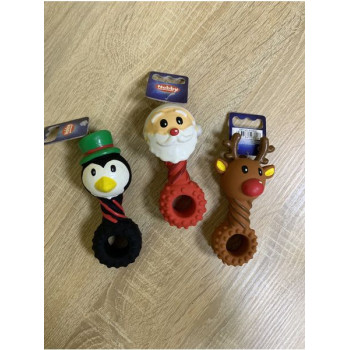 Nobby toy for dogs xmas Christmas figures latex 14 cm