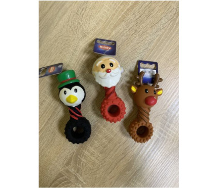 Nobby toy for dogs xmas Christmas figures latex 14 cm