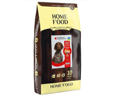 Home Food Medium Maxi Сухой корм для собак Гипоаллергенный Утка с нутом 10 кг