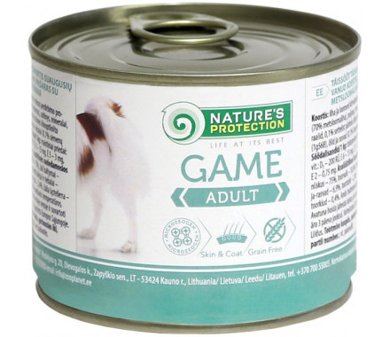 Nature\'s Protection Консерва для собак Дичь 200 г