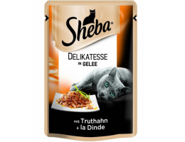Sheba Вологий корм для котів Індичка в желе 85 г