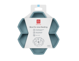 Waudog Silicone Миска для повільного харчування 750 мл сіра