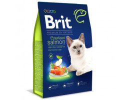 Brit Premium Nature Sterilized Сухий корм для котів Лосось 8 кг