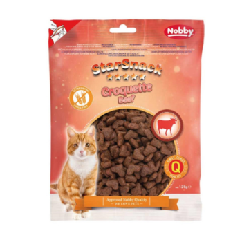 Nobby StarSnack Ласощі для котів Croquette Beef Яловичина 125 г