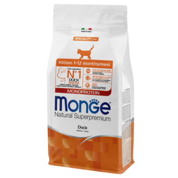 Monge Сухой корм для котят Утка 400 г