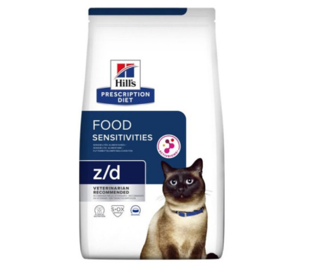 Hill’s PD Сухой корм для котов Feline Z/D Food Sensitivities 1,5 кг