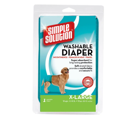 Simple Solution Гигиенические трусы для собак Washable Diaper X-Large