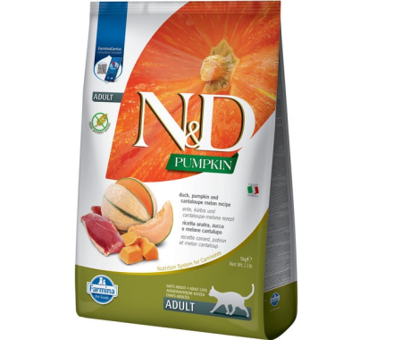 Farmina N&D Grain Free Pumpkin Duck & Cantaloupe Melon с уткой и тыквой 5 кг