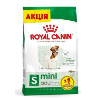 Royal Canin Сухой корм для собак Mini Adult 7+1 кг