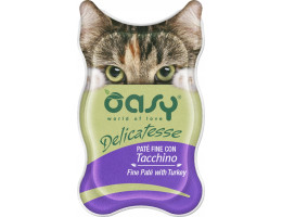 Oasy Консерва для котів Паштет з індички 85 г