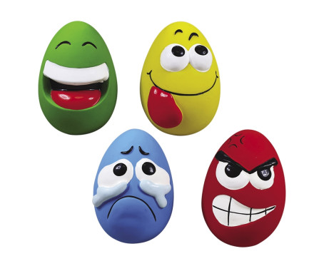 Nobby toy for dogs Emotion Eggs 11 cm