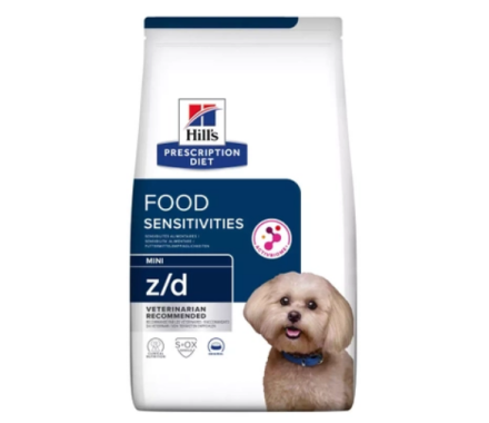 Hill’s PD Сухой корм для собак Canine Z/D Food Sensitivities Mini Курица 1 кг