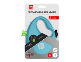 Waudog R-leash Повідець-рулетка для собак з контейнером для пакетів S 3 м фіолетовий