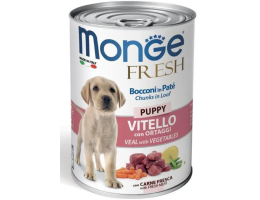 Monge Консерва для щенков Fresh Телятина с овощами 400 г