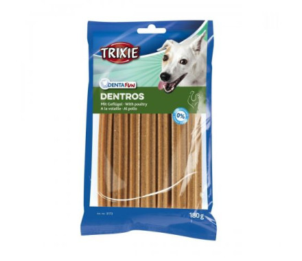Trixie Ласощі для собак Denta Fun Dentros домашня птиця 180 г