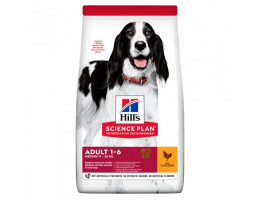 Hill’s SP Сухой корм для собак Adult Medium Курица 2,5 кг