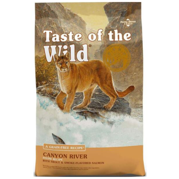 Taste of the Wild Сухой корм для котов Canyon River Feline Форель и копченый лосось 6,6 кг